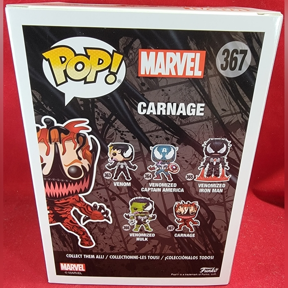 Carnage funko # 367 (nib) - Picture 7 of 7